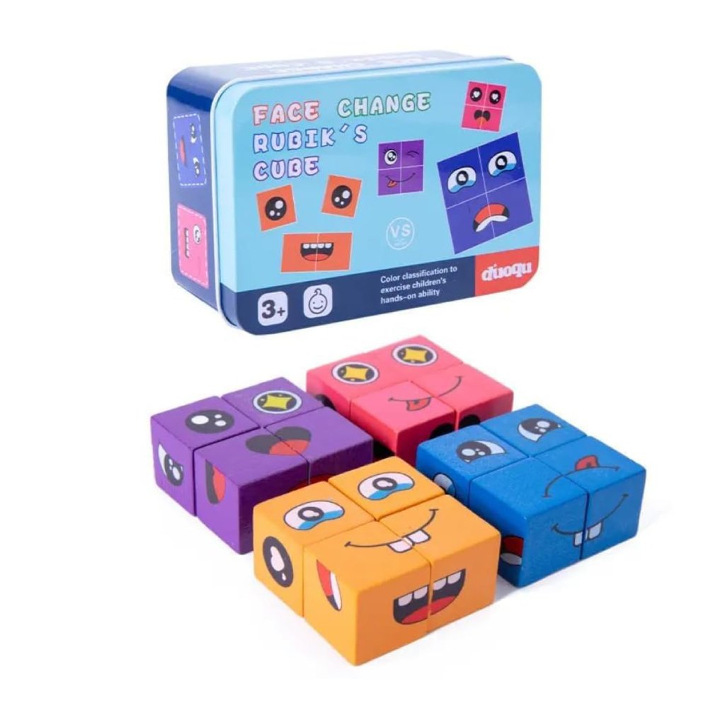 Face Cube Puzzle